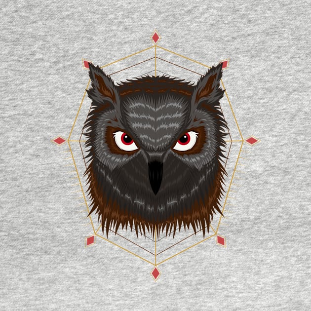 Owl vector Illustration by AGORA studio